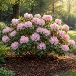 Rhododendron ültetése a félárnyékos kertben, talaj és víz figyelembevétele, gondos előkészítés